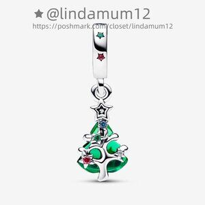 Pandora Sparkling Christmas Tree Dangle Charm